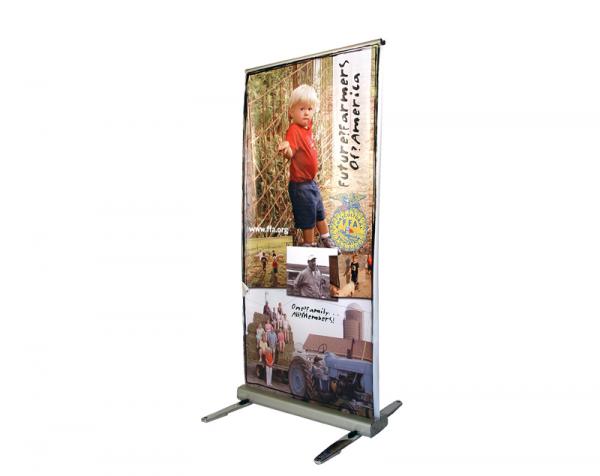 MediaScreen AWD retractable outdoor banner stand