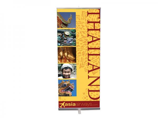 PRONTO Retractable Banner Stand - Silver