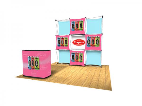 EXPRESS Pop-up Kit B - 8 foot backwall display