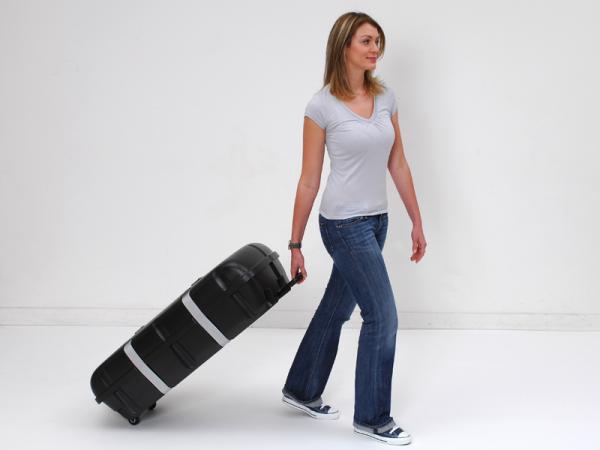 EXPRESS xpressions ROLLING CASE - The Entire Display Fits In This Case - Case Converts To A Counter