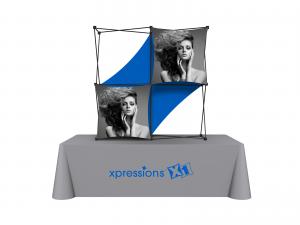 X1 5ft - 2x2 E Fabric Table Top Pop-Up Display