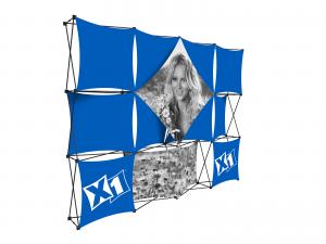 X1 10ft - 4x3 N Fabric Pop-Up Display