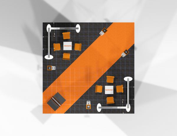 RE-9074 Bankinter Trade Show Rental Exhibit -- Image 5