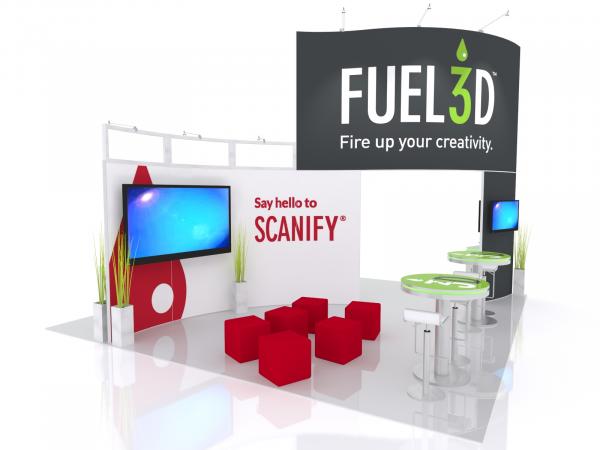 RENTAL | RE-9135 Trade Show Island Exhibit -- Image 3