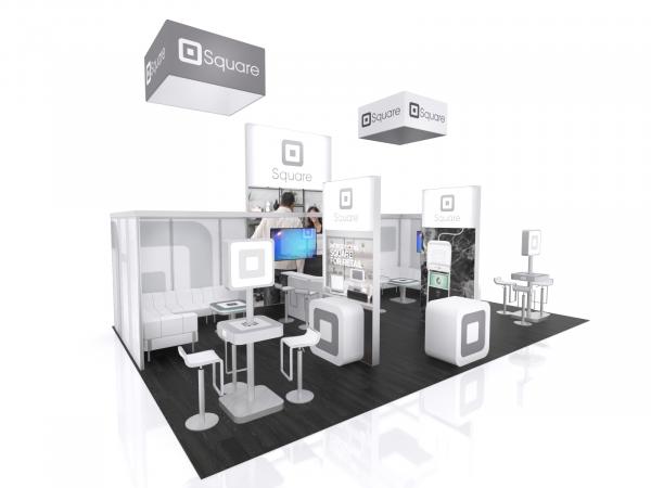 RENTAL | RE-9130 Trade Show Island Exhibit -- Image 5