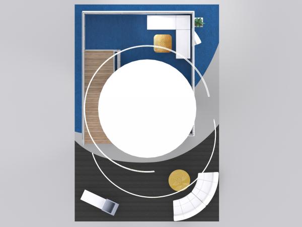 VK-5154 Trade Show Double-Deck Exhibit -- Plan Upper