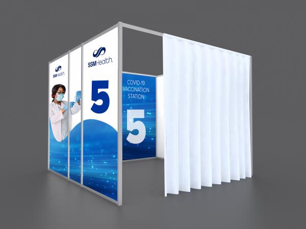 Vaccination Room with Graphics