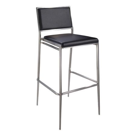 CEBS-029 | Marina Barstool Black Vinyl -- Trade Show Furniture Rental