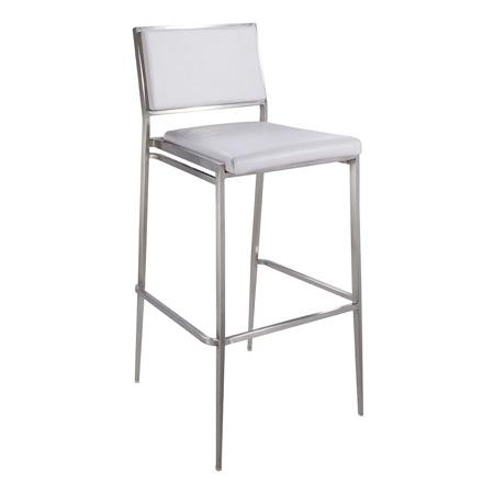 CEBS-032 | Marina Barstool White Vinyl -- Trade Show Furniture Rental