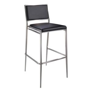 CEBS-029 | Marina Barstool Black Vinyl -- Trade Show Furniture Rental