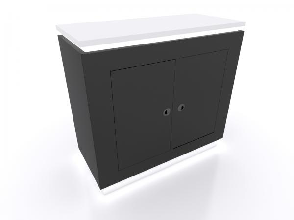 MOD-1581 Custom Trade Show Counter -- Image 4 (Rear View)