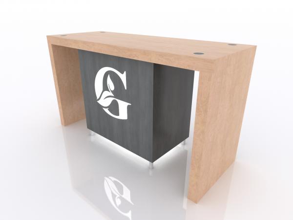 MOD-1707 Custom Counter w/ Storage Cabinet -- Image 3