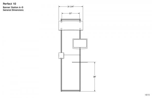 General Dimensions Kits A-D