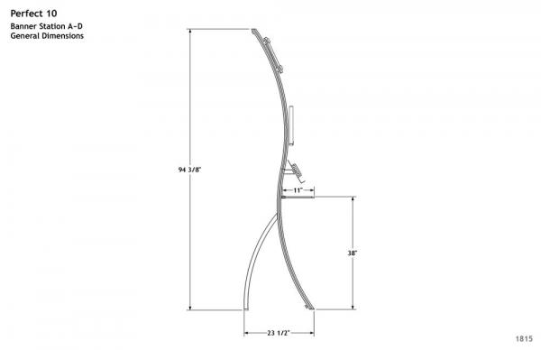 General Dimensions Kits A-D