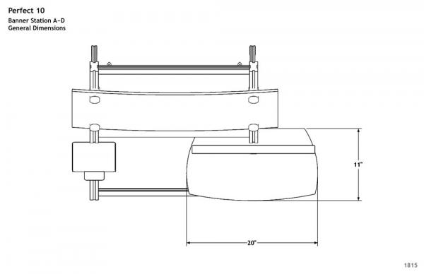 General Dimensions Kits A-D