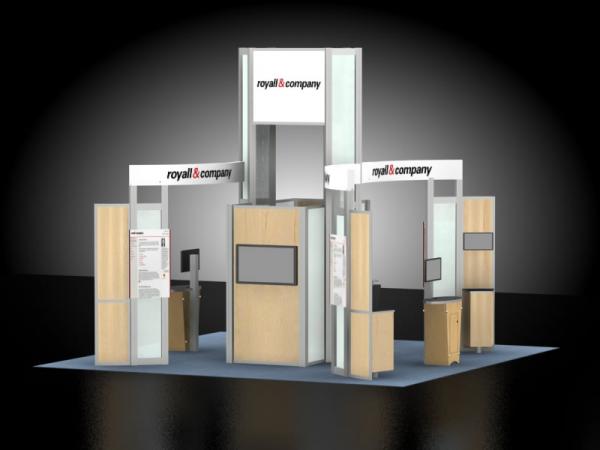 DM-0495 Trade Show Island Exhibit -- View 1