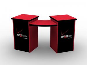 LT-111 Trade Show Modular Laminate Pedestal  -- Image 1 
