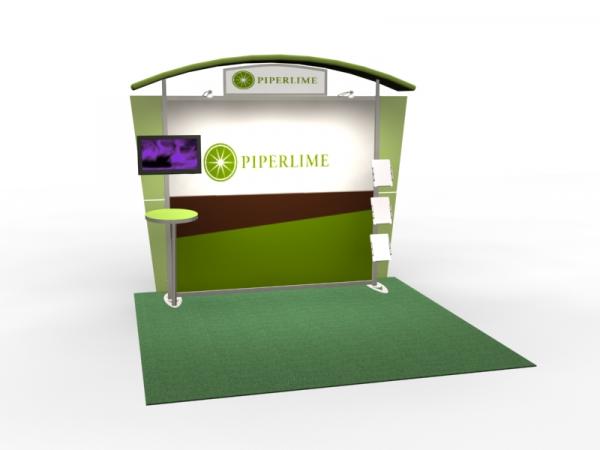 VK-1305 Trade Show Exhibit with Silicone Edge Graphics (SEG) -- Image 1