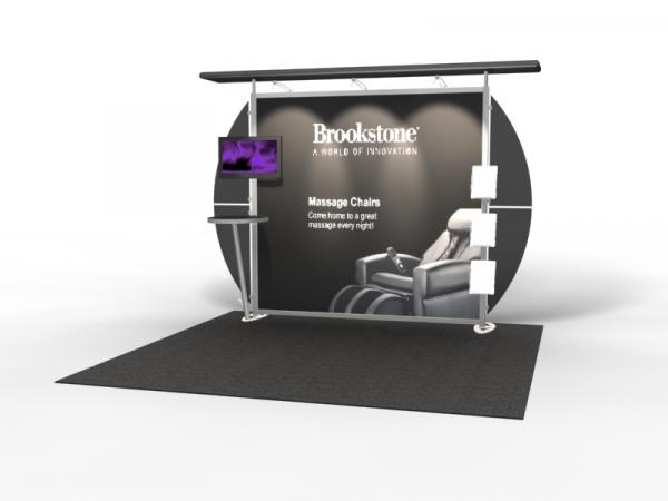 VK-1308 Trade Show Exhibit with Silicone Edge Graphics (SEG) -- Image 1