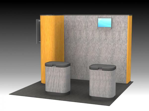 QD-133 Trade Show Pop Up Exhibit