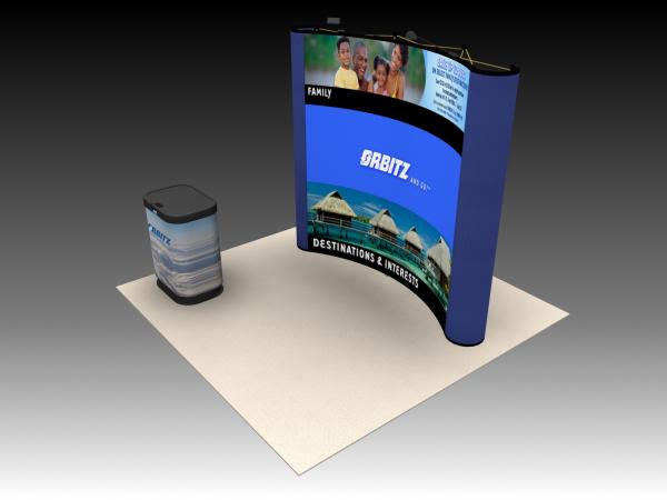 QD-104A Trade Show Pop Up Exhibit -- Image 2
