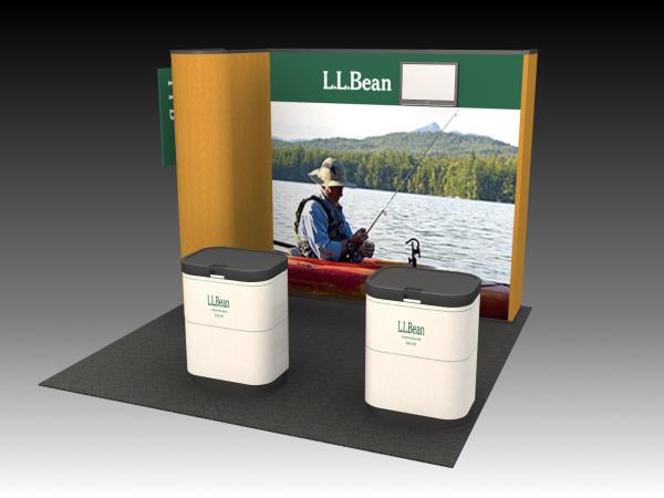 QD-134 Trade Show Pop Up Exhibit