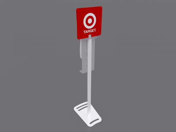 MOD-9003 Hand Sanitizer Stand with Graphic -- Image 3