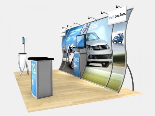 RE-2004 Rental Exhibit / 10' x 20' Inline Trade Show Display Image 4
