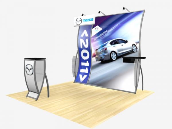 RE-1011 Rental Exhibit / 10 x 10 Inline Trade Show Display -- Image 3