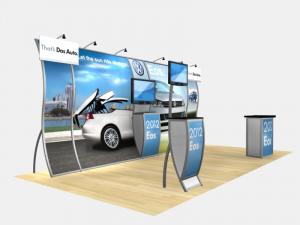RE-2004 Rental Exhibit / 10' x 20' Inline Trade Show Display  Image 2