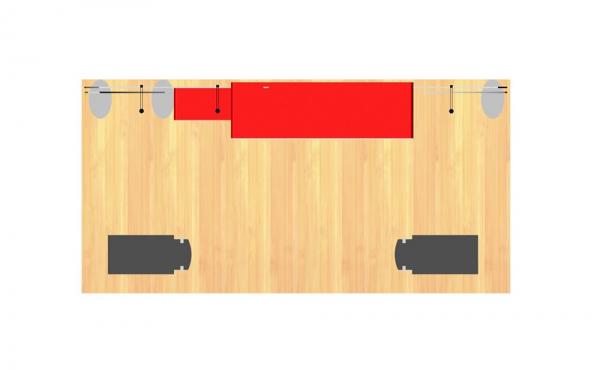 VK-2055 Trade Show Exhibit -- Plan View