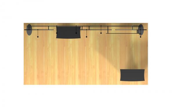 VK-2051 Trade Show Exhibit -- Plan View