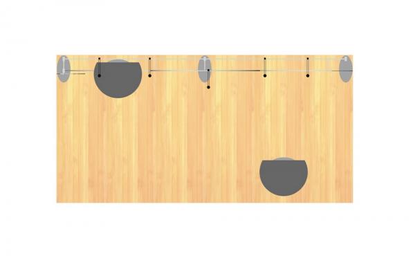 VK-2049 Trade Show Exhibit -- Plan View