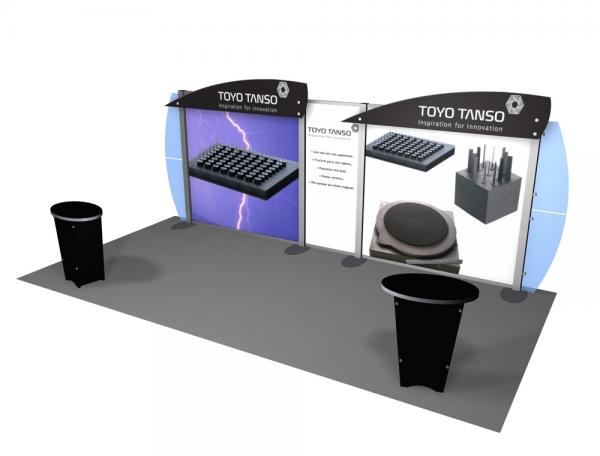 RE-2014 Rental Exhibit / 10’ x 20’ Inline Trade Show Display – Image 2
