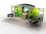 RE-1008 Rental Exhibit / 10 x 10 Inline Trade Show Display  Image 2